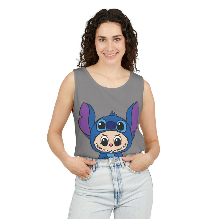 Bubu Stitch Tank Top - Fandom-Made