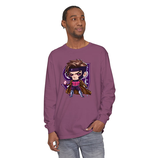 Gambit Long Sleeve T-Shirt - Fandom-Made