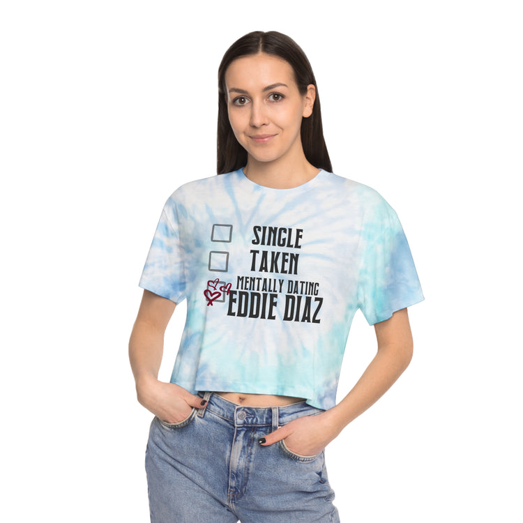 Mentally Dating Eddie Diaz Crop Tee - Fandom-Made