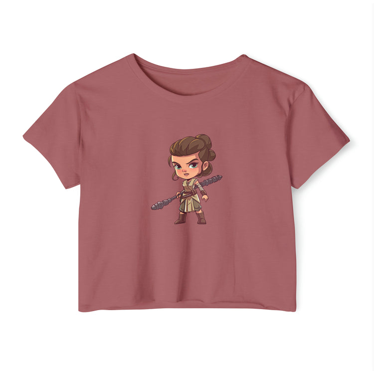 Rey Skywalker Women's Festival Crop Top - Fandom-Made