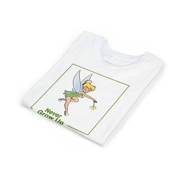 Never Grow Up Youth Tee - Fandom-Made