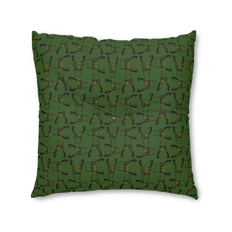 Loki Helmet All-Over-Print Tufted Floor Pillow - Fandom-Made