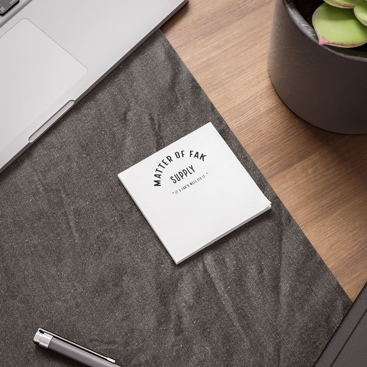 Matter Of Fak Post-it® Note Pad