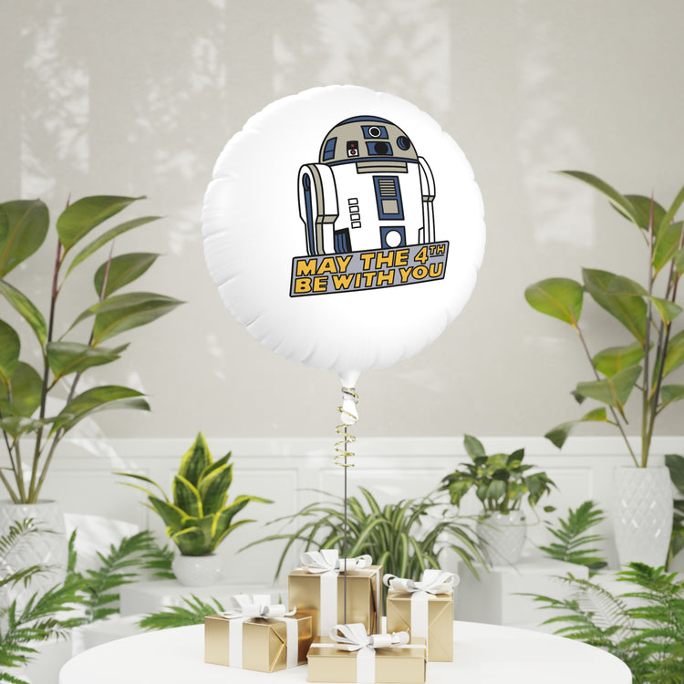 May The 4th Be With R2D2 Mylar Balloon - Fandom-Made