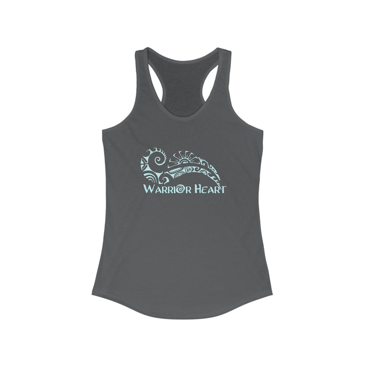 Warrior Heart Racerback Tank - Fandom-Made