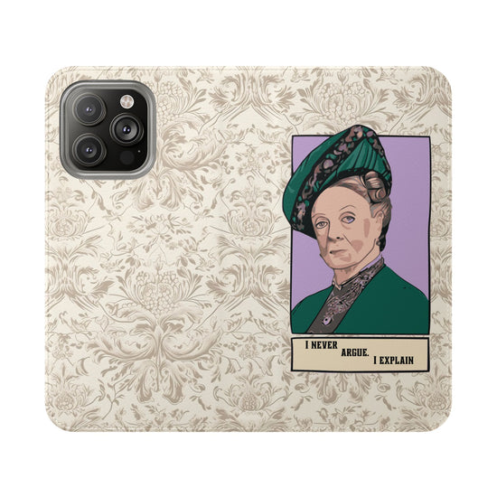 I Never Argue Flip Case - Fandom-Made