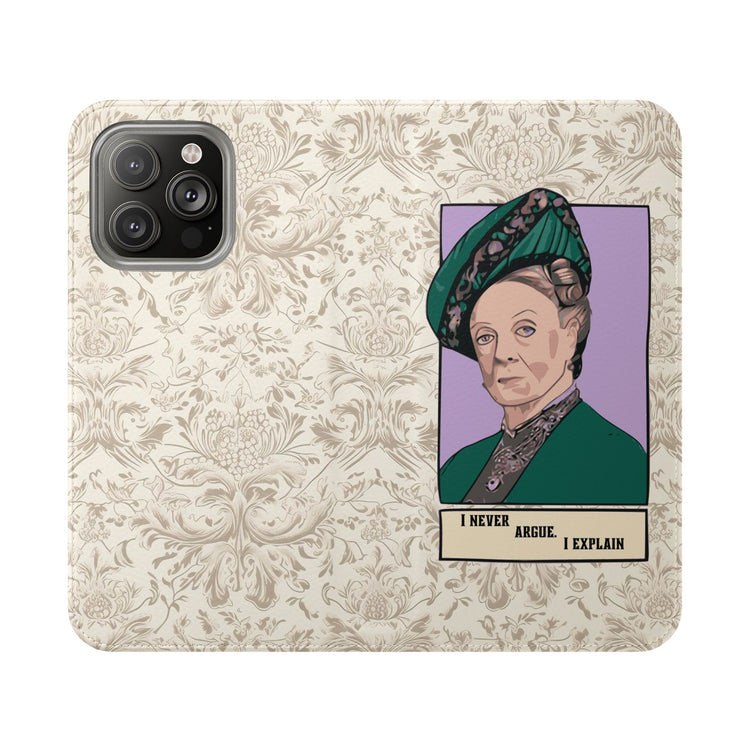 I Never Argue Flip Case - Fandom-Made