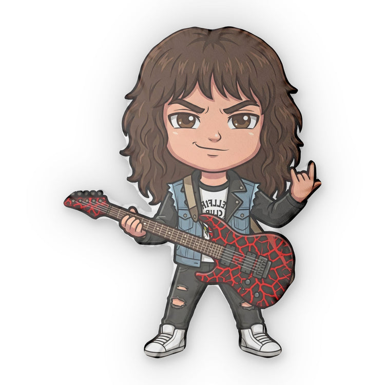 Electric Eddie-Shaped Pillow - Fandom-Made