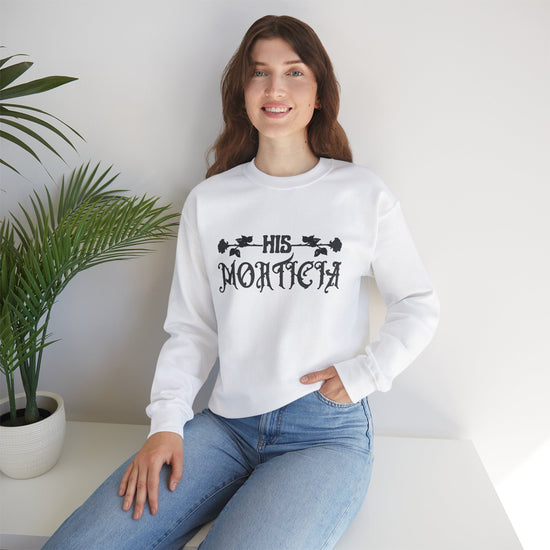 His Morticia Sweatshirt - Fandom-Made