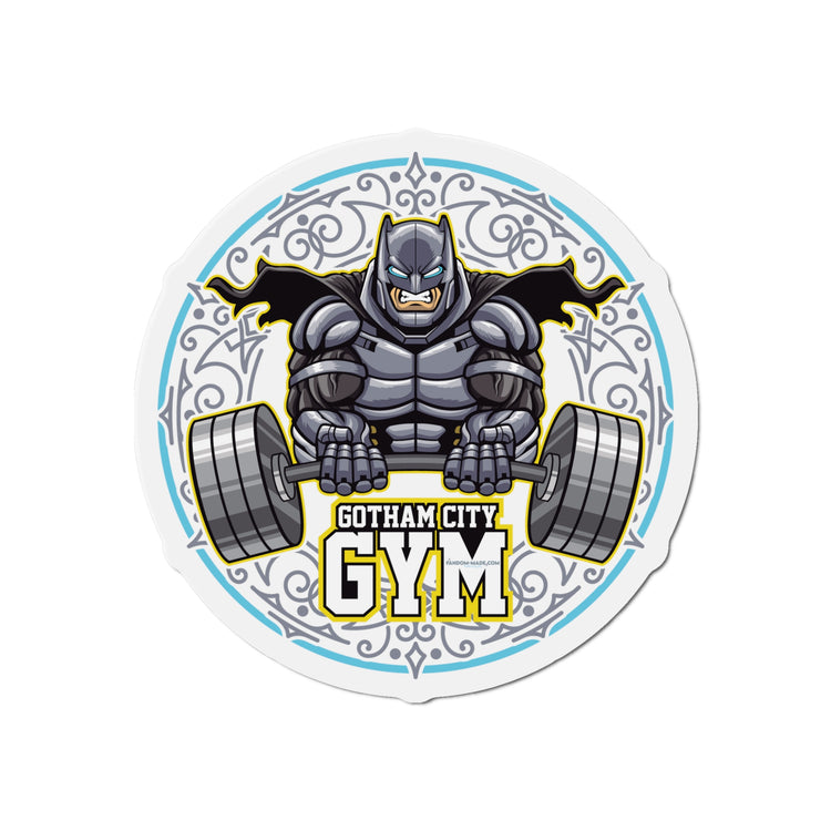 Gotham City Gym Die-Cut Magnet - Fandom-Made