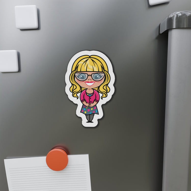 Bernadette Rostenkowski Die-Cut Magnet