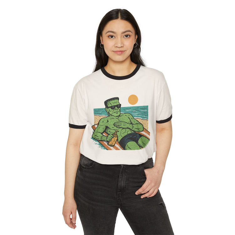 Frank N. Stein Ringer T-Shirt - Fandom-Made