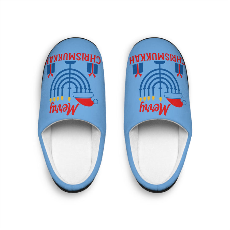 Merry Chrismukkah Women's Slippers - Fandom-Made