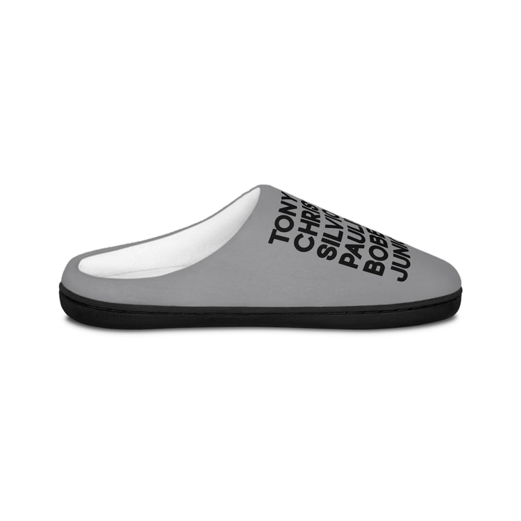 Sopranos Men's Slippers - Fandom-Made