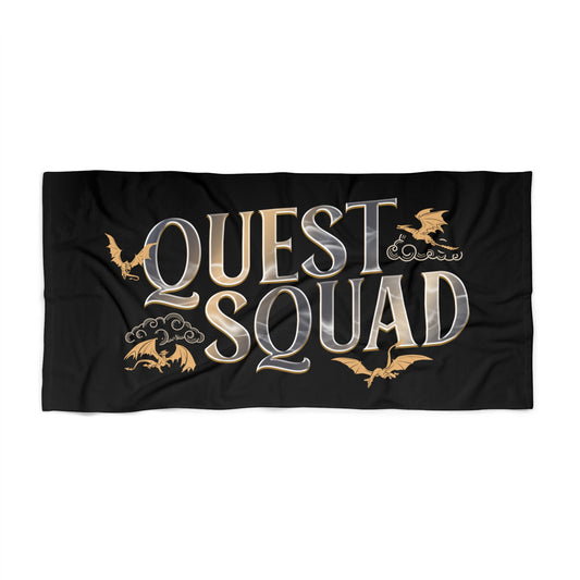 Quest Squad Beach Towel - Fandom-Made