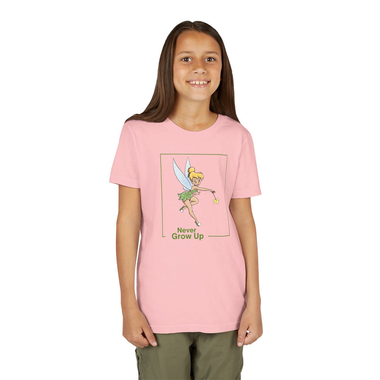 Never Grow Up Youth Tee - Fandom-Made