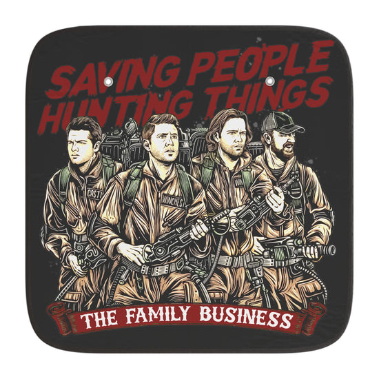 Supernaturalbusters Car Sunshade - Fandom-Made