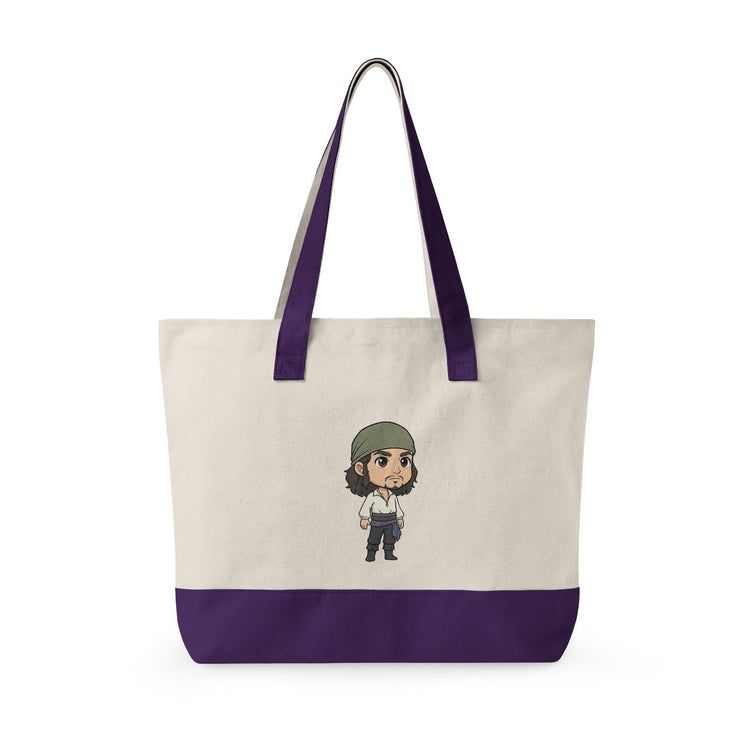Will Turner Zippered Canvas Tote - Fandom-Made