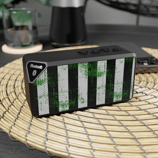 He's Back All-Over Print Bluetooth Speaker - Fandom-Made