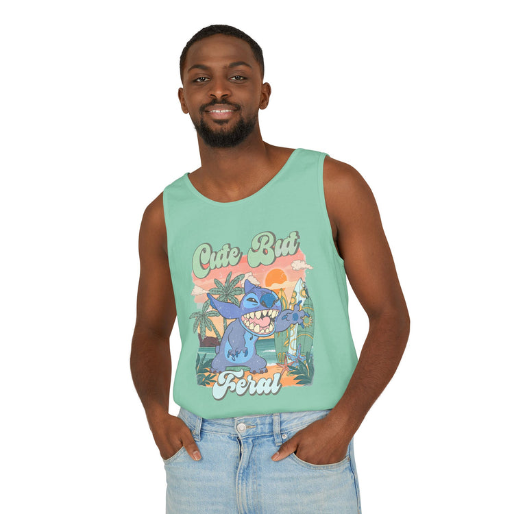 Cute But Feral Tank Top - Fandom-Made