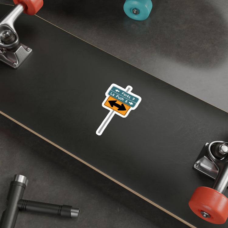 Decisions Die-Cut Sticker