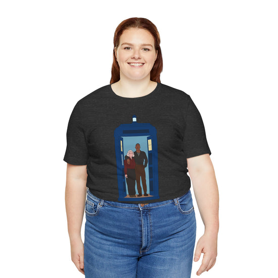 The Fifteenth Doctor and Ruby T-Shirt - Fandom-Made