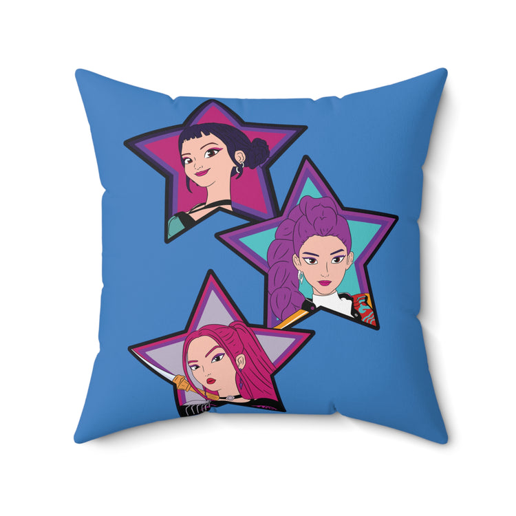 Zoey Square Pillow - Fandom-Made