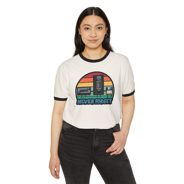 Retro Feels Ringer T-Shirt - Fandom-Made