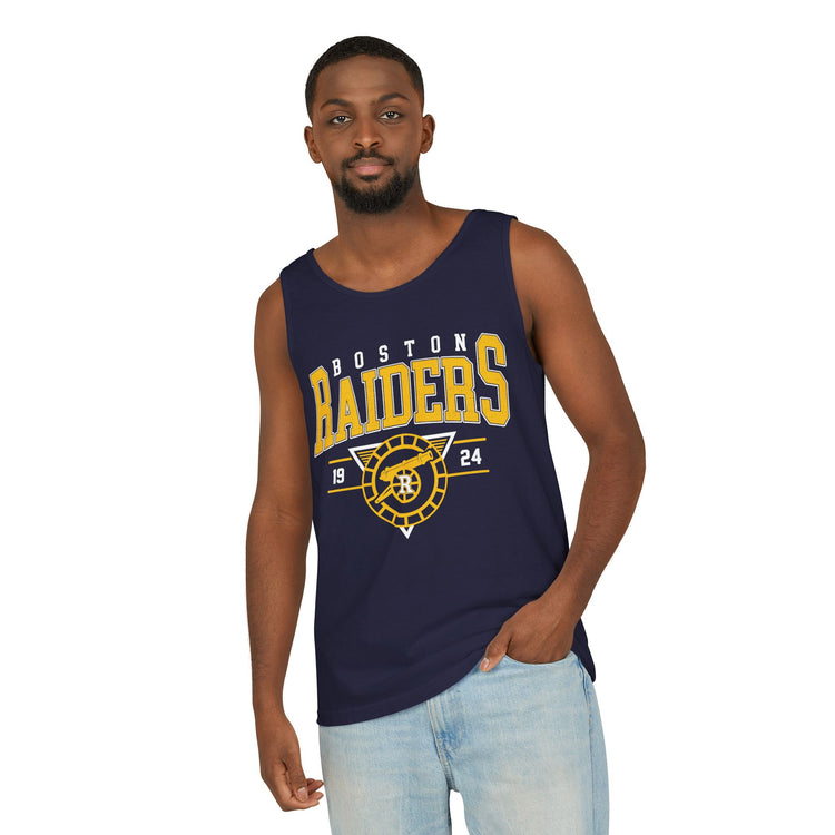 Boston Raiders Unisex Garment-Dyed Tank Top