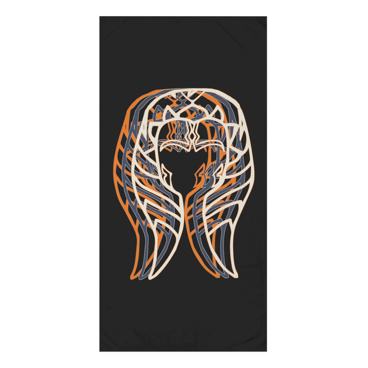 Ahsoka Head And Face Cotton Beach Towel - Fandom-Made