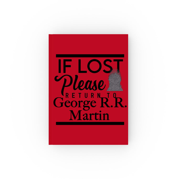 If Lost Return To... George R.R. Martin Journal - Fandom-Made