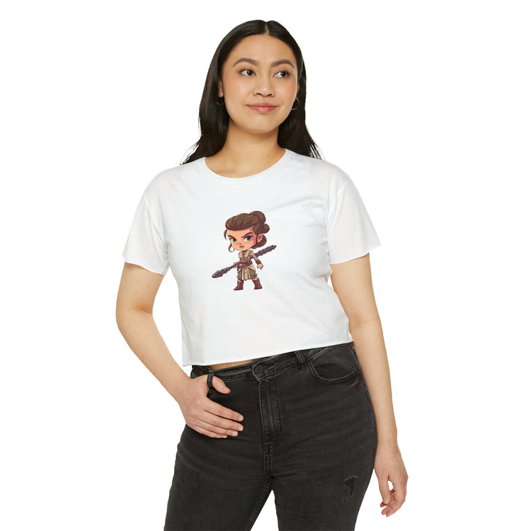Rey Skywalker Women's Festival Crop Top - Fandom-Made