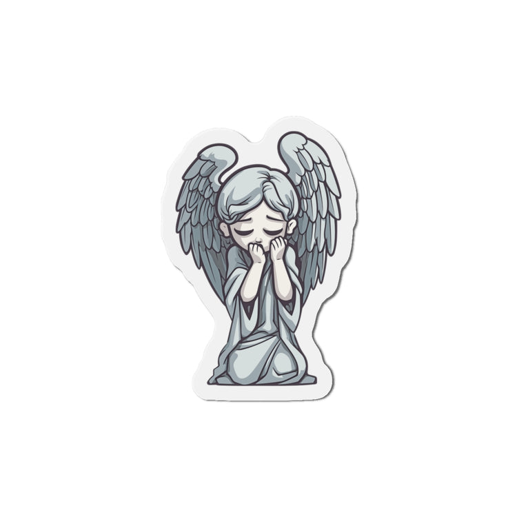 Weeping Angel Die-Cut Magnets - Fandom-Made