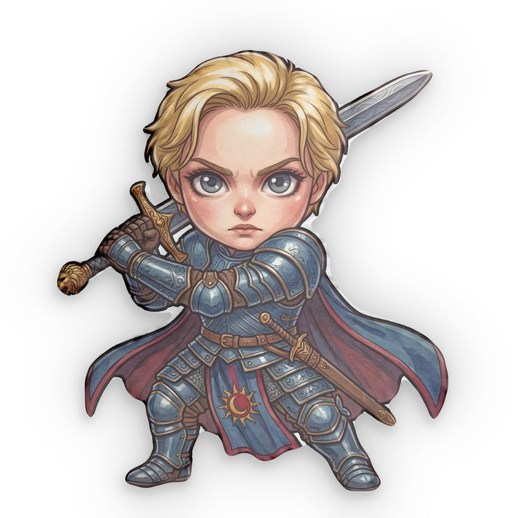 Brienne of Tarth-Shaped Pillow