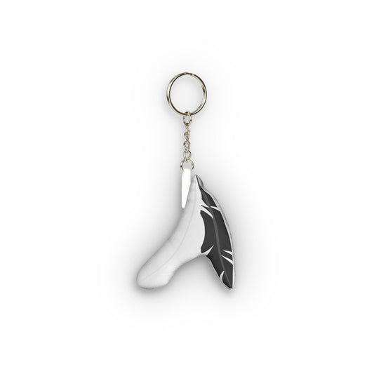 Dual Feathers Mini Plush Keychain - Fandom-Made