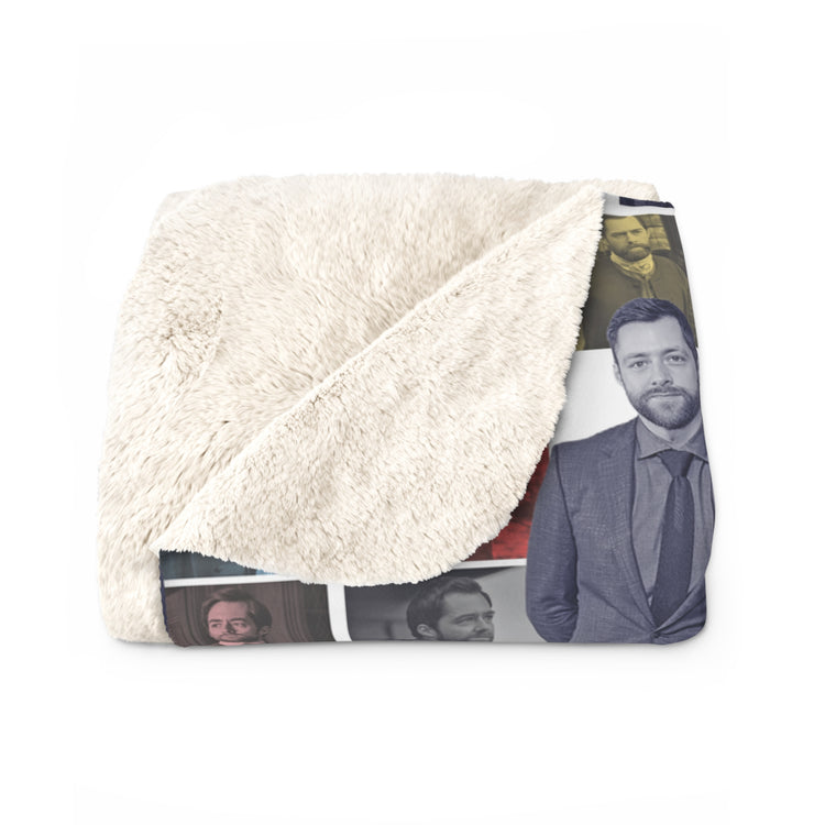 Roger MacKenzie Eras Tour Sherpa Fleece Blanket - Fandom-Made