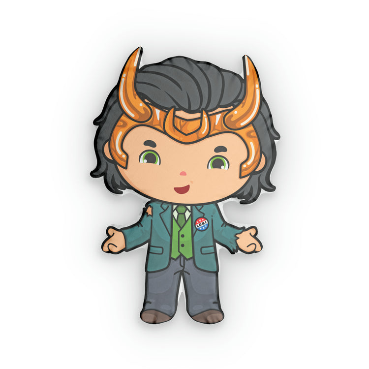 Loki For President Shaped Pillows - Fandom-Made