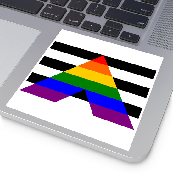 Ally Flag Sticker - Fandom-Made