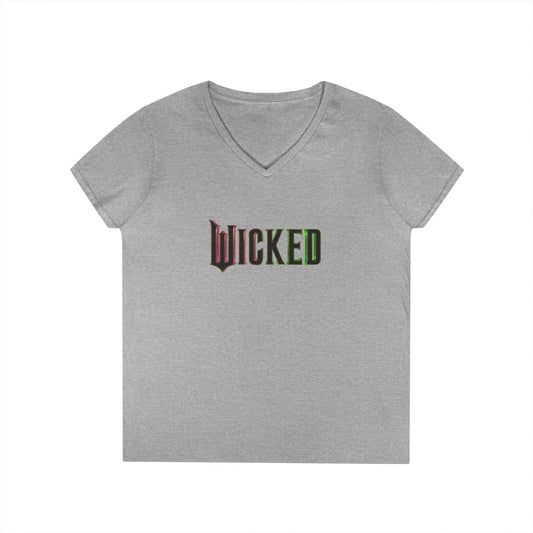 Wicked V-Neck T-Shirt - Fandom-Made
