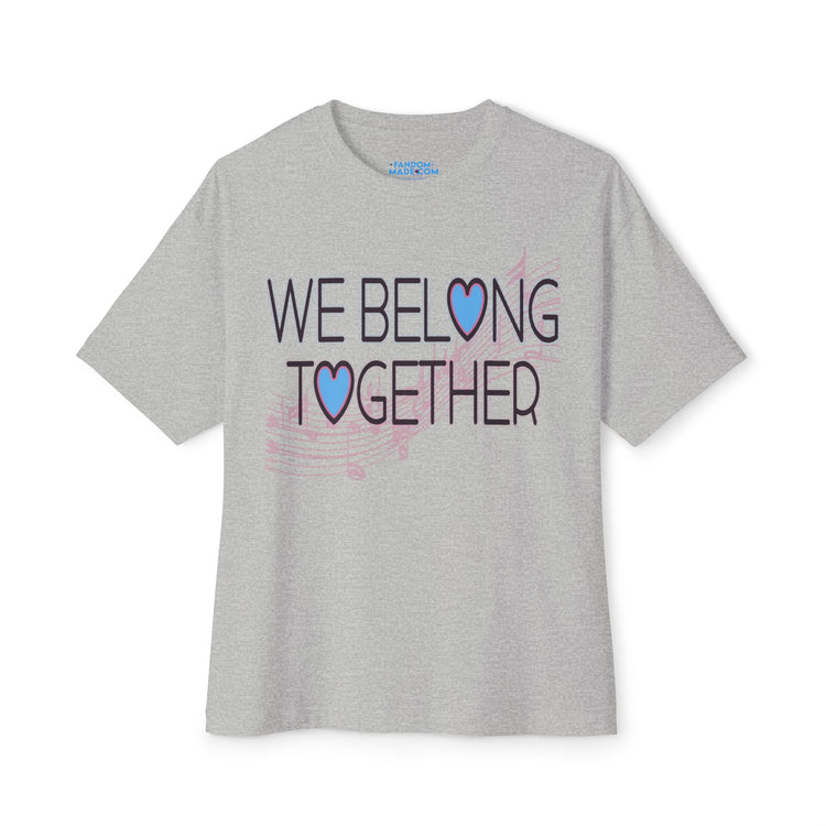 Belong Together Unisex Oversized Boxy Tee