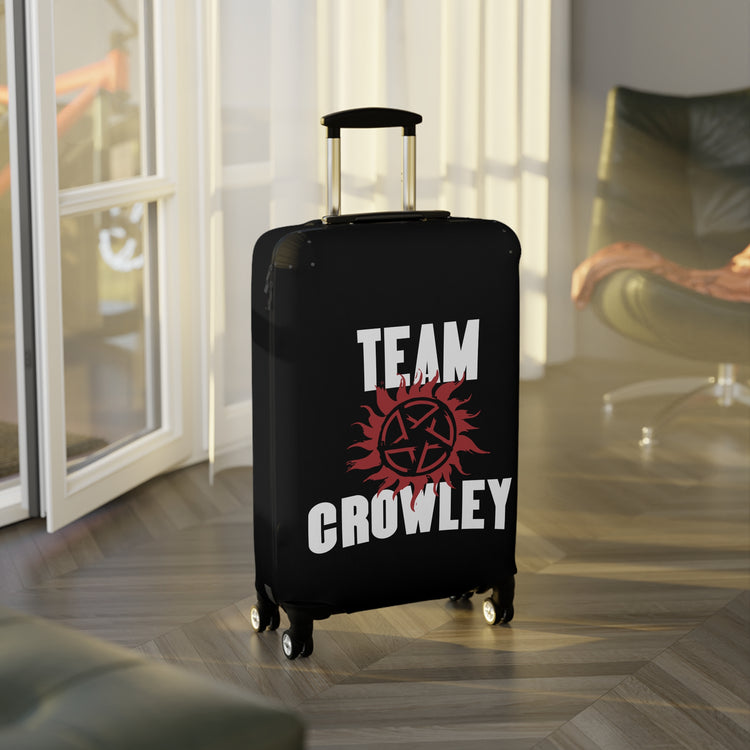 Team Crowley Luggage Cover - Fandom-Made