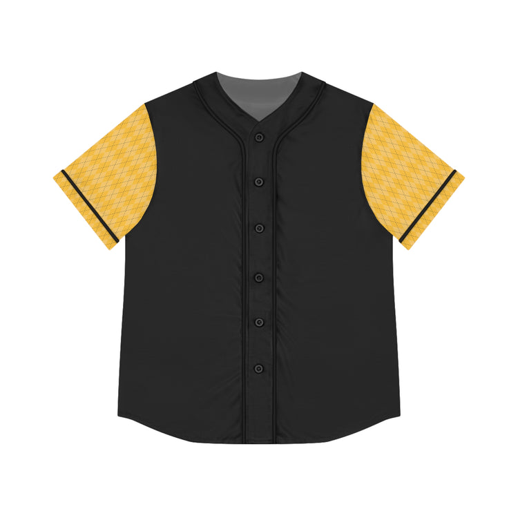 Hufflepuff Embroidery Design Women's Baseball Jersey - Fandom-Made