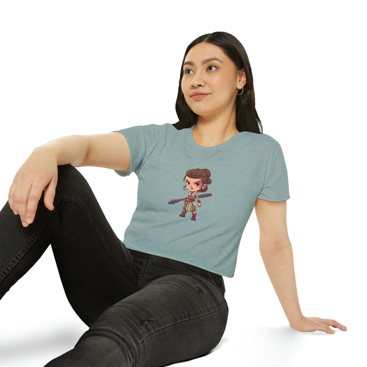 Rey Skywalker Women's Festival Crop Top - Fandom-Made