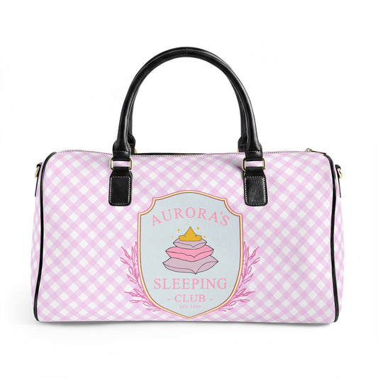 Aurora's Sleeping Club Leather Travel Bag - Fandom-Made