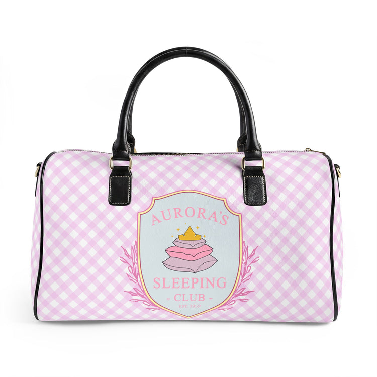 Aurora's Sleeping Club Leather Travel Bag - Fandom-Made