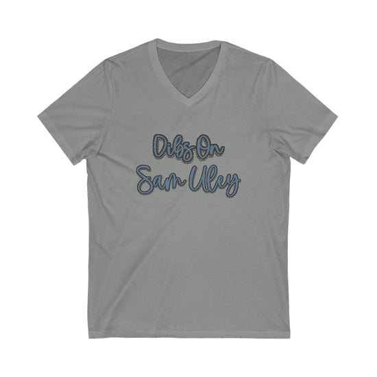 Dibs On Sam Uley V-Neck Tee - Fandom-Made