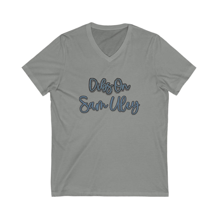 Dibs On Sam Uley V-Neck Tee - Fandom-Made
