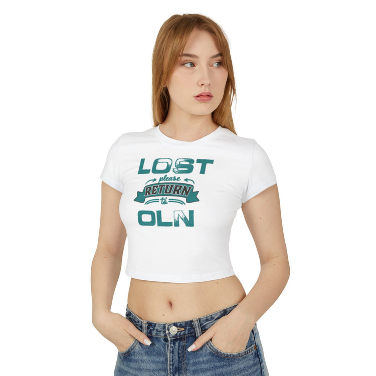 Lost Return To... OLN Baby Tee - Fandom-Made