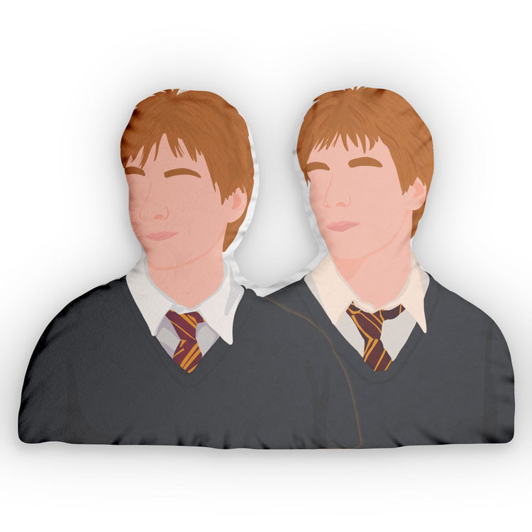 Weasley Twins-Shaped Pillow - Fandom-Made