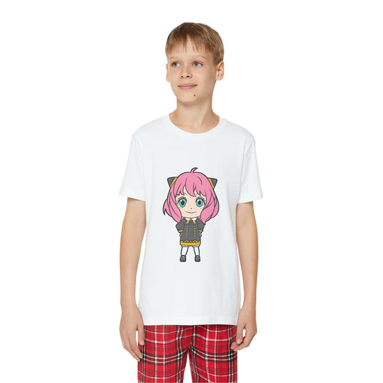 Anya Youth Short Sleeve Holiday Outfit Set - Fandom-Made